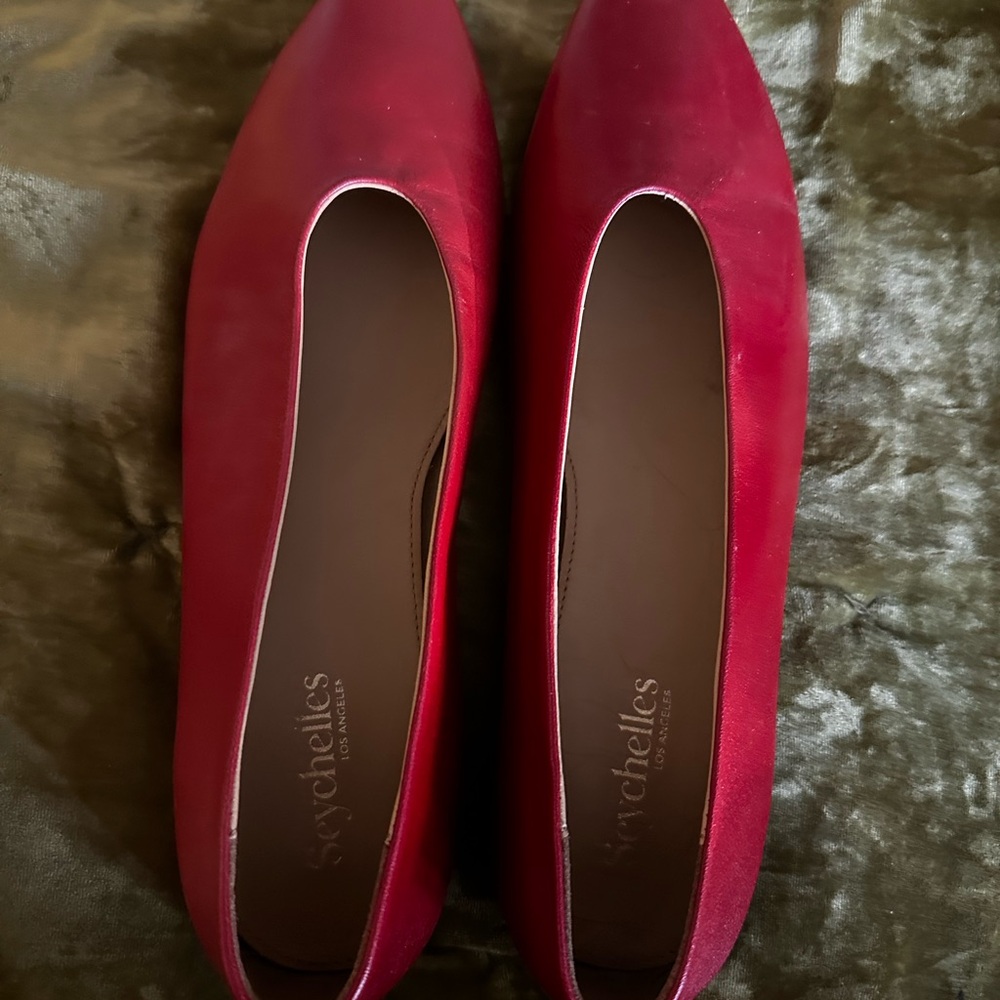 Seychelles Women's Red Flats